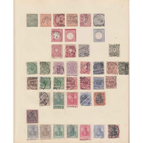 196 - A world stamp accumulation, in various albums, in packets and loose, mainly early mid period, includ... 