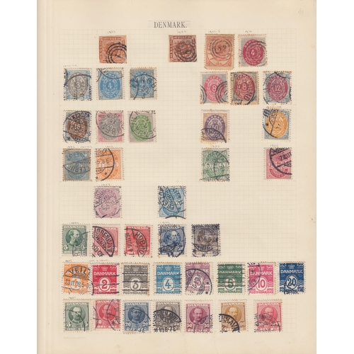 196 - A world stamp accumulation, in various albums, in packets and loose, mainly early mid period, includ... 