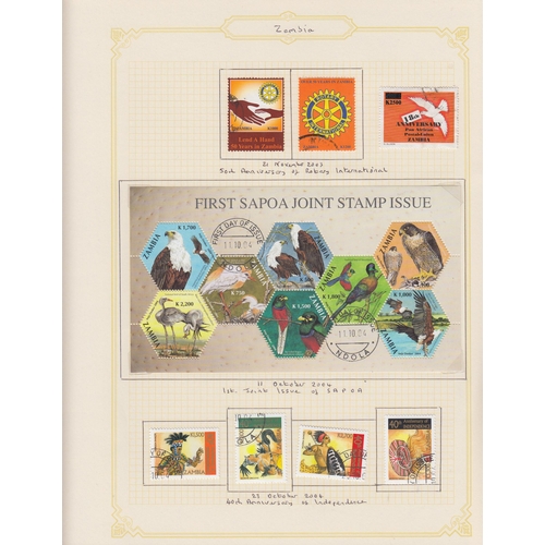 242 - A fine used British Commonwealth stamp collection in 18 volumes, including Canada/ New Zealand/Austr... 