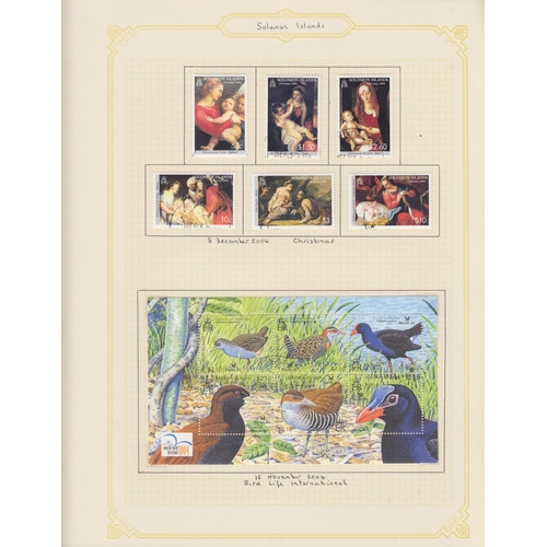 244 - A fine used British Commonwealth Pacific and Indian Ocean stamp collection in 11 volumes, including ... 