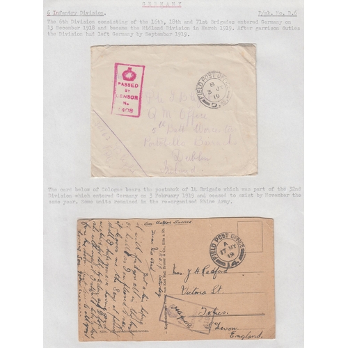 263 - A collection of covers and other postal history relating to War in Italy, mainly WWII US/UK/ Italian... 