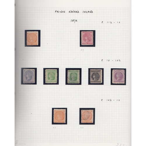 376 - A mint and used collection from 1851 to 1965, collected mainly by sets, noted New Brunswick to 17c, ... 