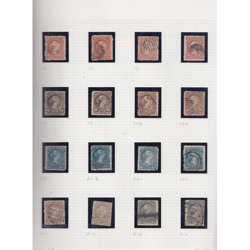 376 - A mint and used collection from 1851 to 1965, collected mainly by sets, noted New Brunswick to 17c, ... 