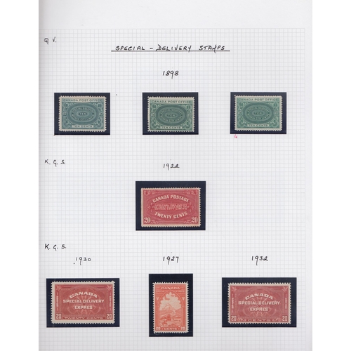 376 - A mint and used collection from 1851 to 1965, collected mainly by sets, noted New Brunswick to 17c, ... 