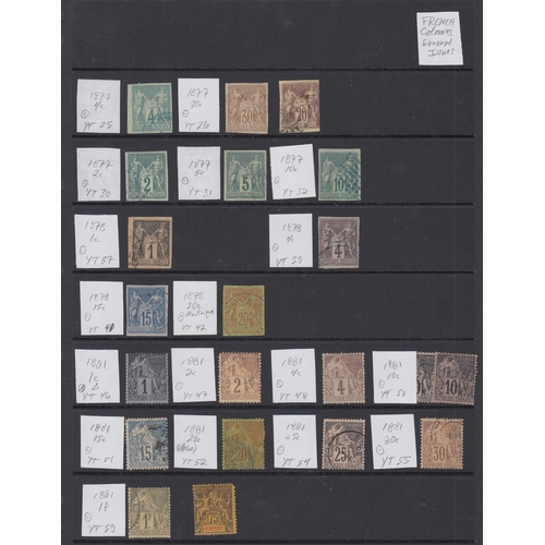 424 - Substantial collection on Hagners in binder, a range of used earlier issues incl 1849 10c bistre in ... 