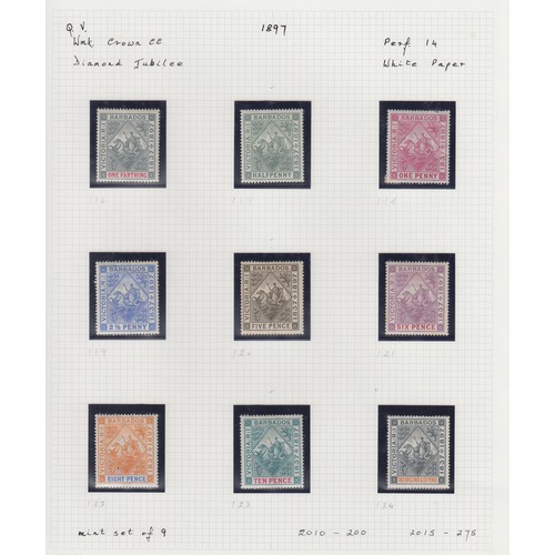 379 - 1852/1966 collection on pages in binder with a range of used ‘Britannias’, (mixed condition but dama... 