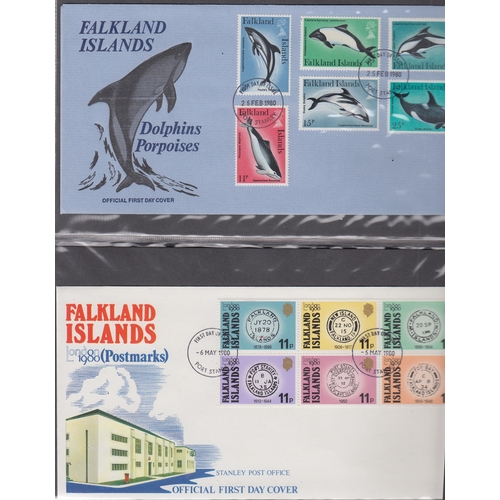 273 - A collection of 80+ illustrated FDCs, mostly 1970s Falklands, Pitcairn, Tristan etc, noted 1971 Falk... 