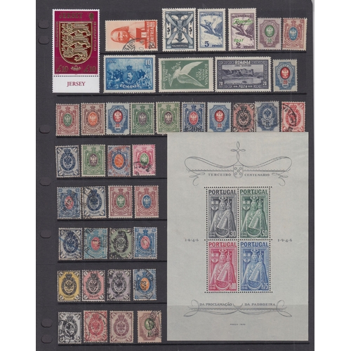 134 - A mint and used World stamp collection in 10 volumes, all periods mint and used, noted South and cen... 