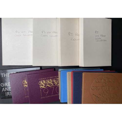 14 - A small UK 20th Century coin collection in 2 albums and loose, including x28 pre 1947 ½ Crowns and x... 