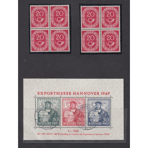 532 - A five volume used collection from 1948 to 2002, including various Allied Occupation including Hanno... 