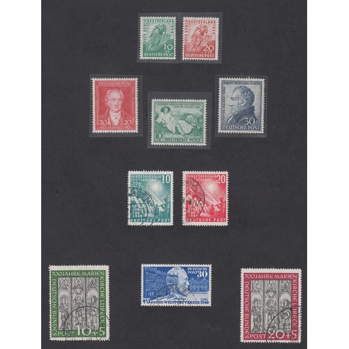 532 - A five volume used collection from 1948 to 2002, including various Allied Occupation including Hanno... 