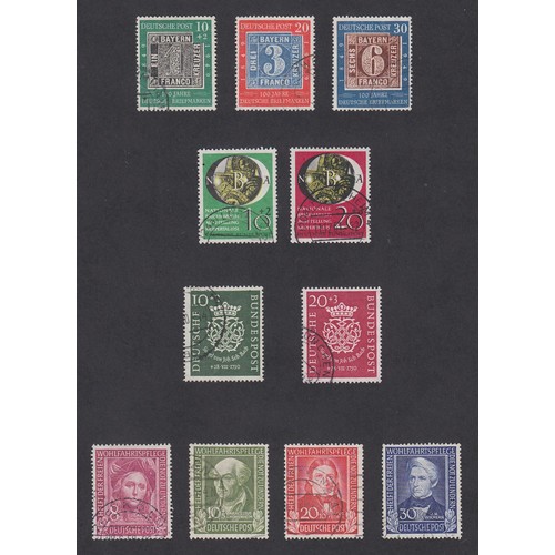 532 - A five volume used collection from 1948 to 2002, including various Allied Occupation including Hanno... 