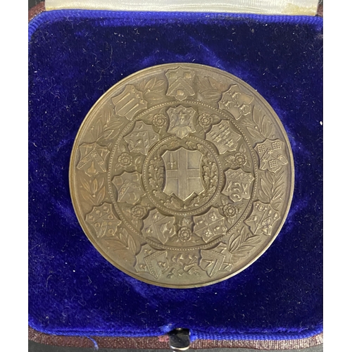 16 - London City of Guilds, Distillation 1st Prize medallion, boxed produced by Pinches