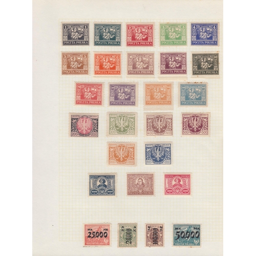 152 - A mint and used all periods World stamp collection in 18 volumes and loose, strength in European iss... 