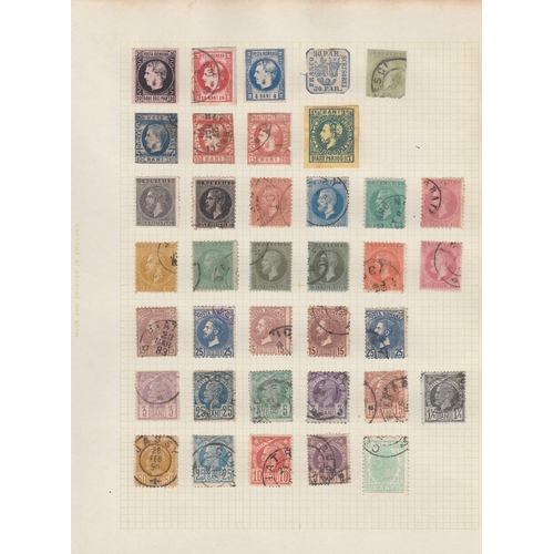 152 - A mint and used all periods World stamp collection in 18 volumes and loose, strength in European iss... 