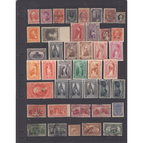 1139 - A mint and used duplicated collection on stock pages from Private Posts to the 1970s, with various b... 