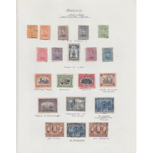 278 - A mint and used Benelux collection from the 19th to 20th Century, noted Luxembourg from 1852 includi... 