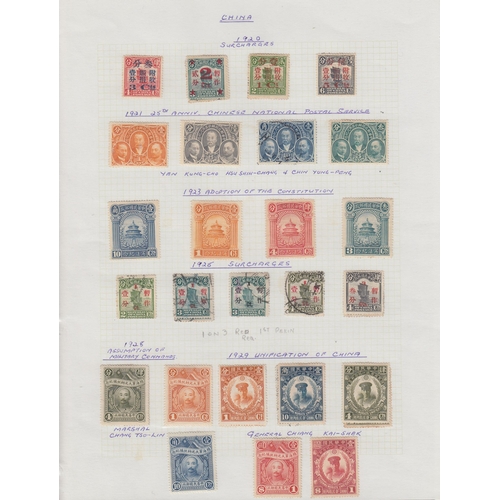 412 - A mint and used collection from the 1870s to the 1970s, noted mint and used Large Dragons x5, variou... 