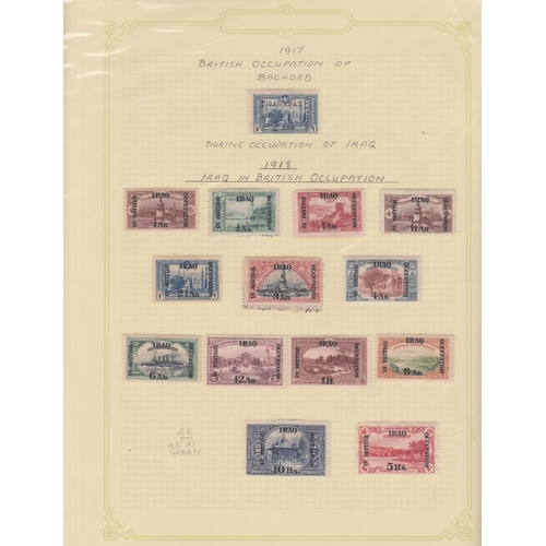 165 - A mint and used A-Z World stamp collection in twenty volumes, from early to mid period, strength in ... 