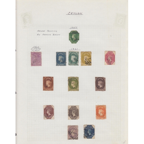 165 - A mint and used A-Z World stamp collection in twenty volumes, from early to mid period, strength in ... 