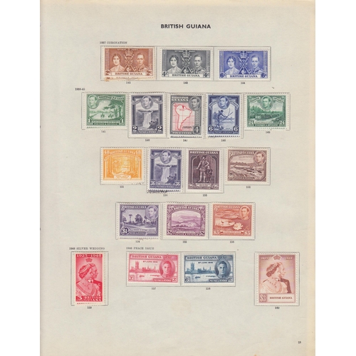 165 - A mint and used A-Z World stamp collection in twenty volumes, from early to mid period, strength in ... 