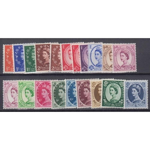 874 - 1955 SG540/56 Edward’s Crown set of 18v (plus a few extras) u/m