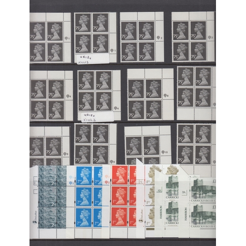 251 - A collection of GB QEII decimal mint blocks, mini sheets and Smiler sheets, including Definitive and... 