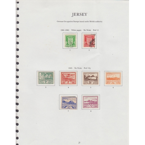 222 - An 18 volume CI and IOM collection from the 1940s to 2019 including mint sets, mini sheets used sets... 