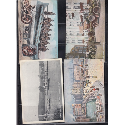 330 - An 11 World volume postcards collection plus loose, mainly early/mid 20th Century, strength in Edwar... 