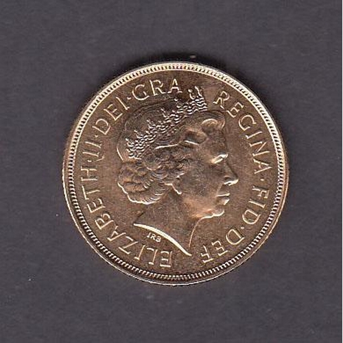 121 - UK 2008 gold full Sovereign, in good condition