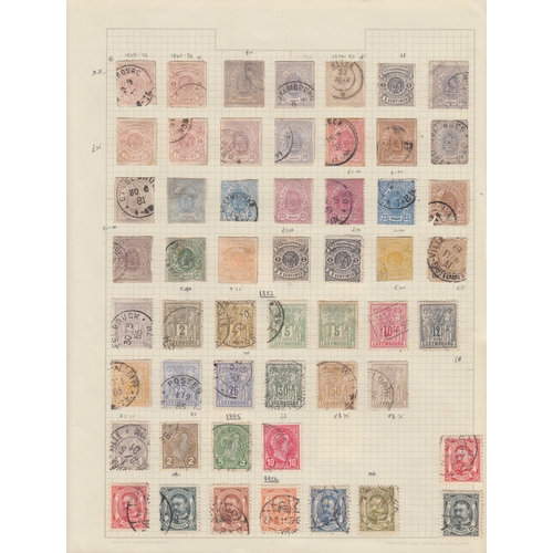 249 - A mint and used European stamp collection in 40+ volumes from the 19th to 20th Century, including Sc... 