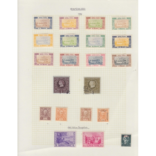 249 - A mint and used European stamp collection in 40+ volumes from the 19th to 20th Century, including Sc... 