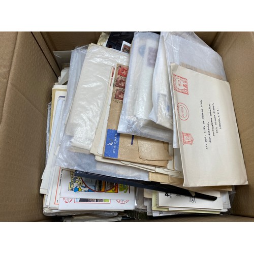 201 - An ex-dealers stock of GB postal history, including postcards/FDCs/Commercial covers/Postal statione... 