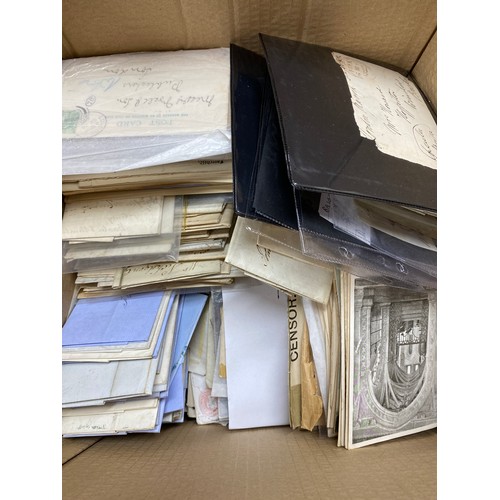 201 - An ex-dealers stock of GB postal history, including postcards/FDCs/Commercial covers/Postal statione... 