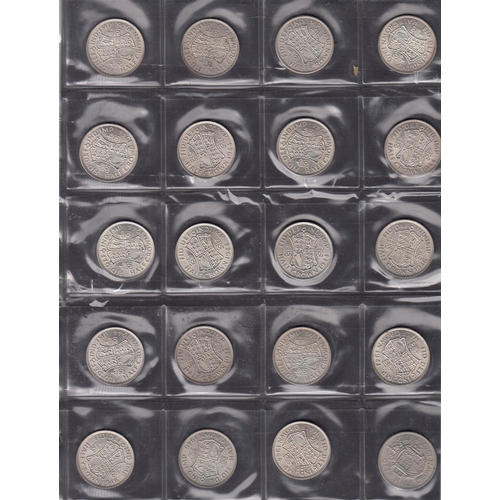 61 - A World mainly 20th Century circulated coin collection, in bags and on stock-sheets, strength in GB ... 