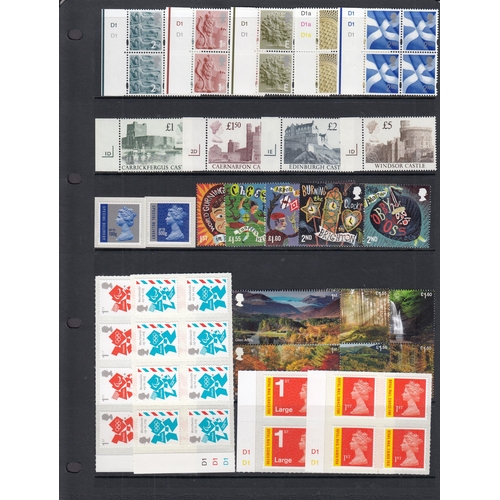 135 - A collection of GB QEII decimal issues including booklets, prestige books, presentation packs, Defin... 