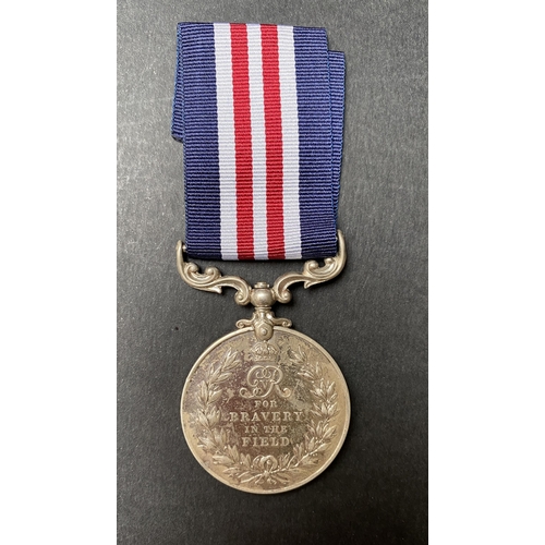 128 - UK WWI Military Medal, awarded to 75233 GNR. J.J.JEFFRIES.R. R.F.A, fully researched with copies of ... 