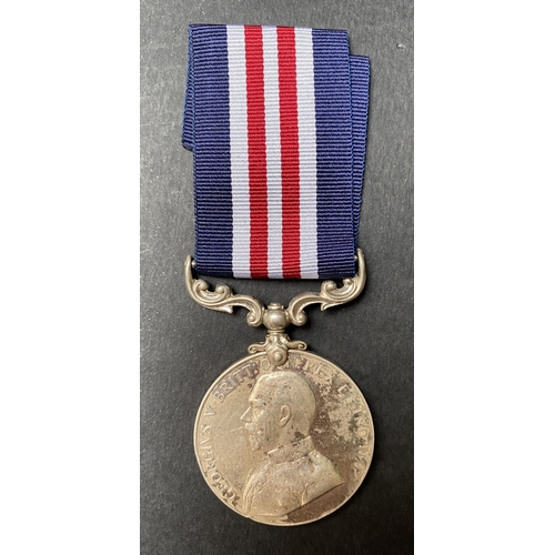 128 - UK WWI Military Medal, awarded to 75233 GNR. J.J.JEFFRIES.R. R.F.A, fully researched with copies of ... 