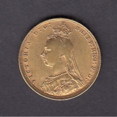 26 - UK 1892 gold full Sovereign, in good condition