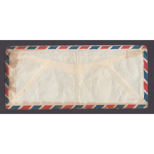 308 - 1954 cover sent from New Zealand to London, sent on the 13th March on the B.O.A.C Lockheed Constella... 