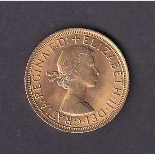 51 - UK 1965 gold full Sovereign, in good condition