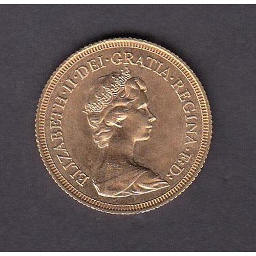 66 - UK 1976 gold full Sovereign, in good condition