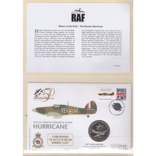 109 - A collection of 20+ Event coin covers from around the World, collected on an Aviation theme