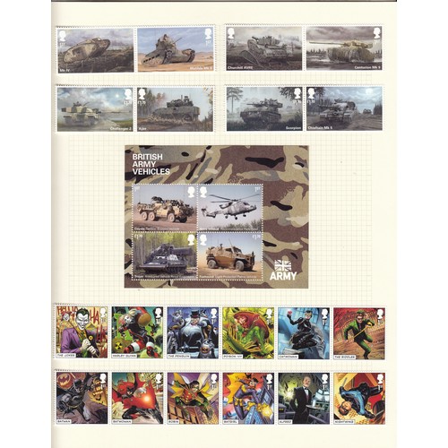 140 - A mint mounted GB QEII collection from 1952 to 2021 in 6 pre-printed albums, including Commemorative... 