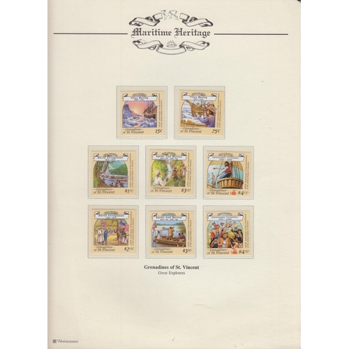 180 - A World stamp collection in multiple albums and loose, strength in pre-printed Royal Event and Thema... 