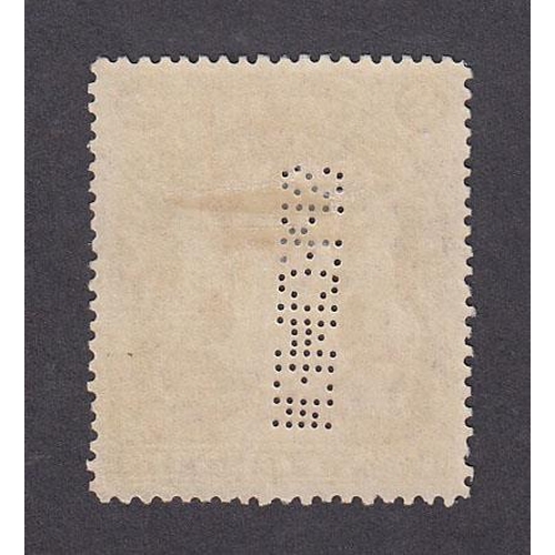 838 - 1901 SG93s £10 fine mint perforated Specimen