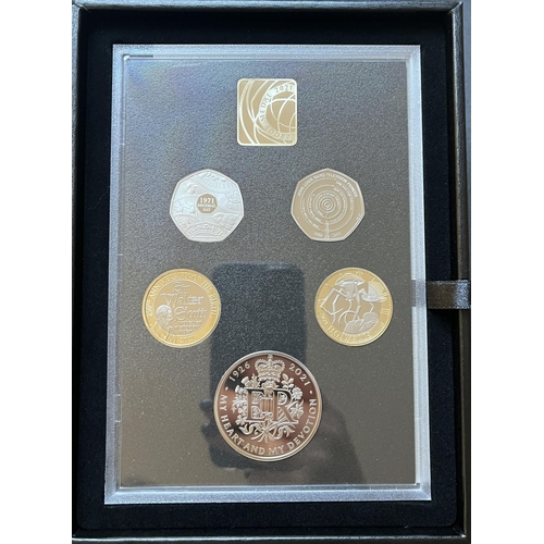 153 - UK 2021 Proof Year set, boxed with CoA