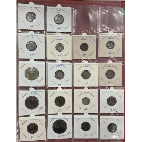 37 - A World coin 19th & 20th Century coin collection, including copper and silver coins, strength in Eur... 