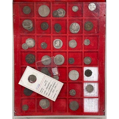 37 - A World coin 19th & 20th Century coin collection, including copper and silver coins, strength in Eur... 