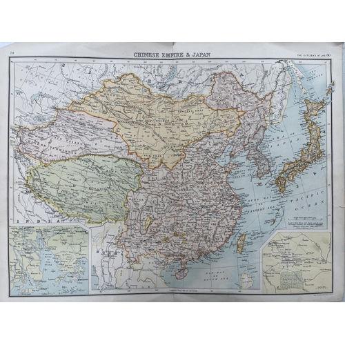 396 - A pair of 20th Century maps of China